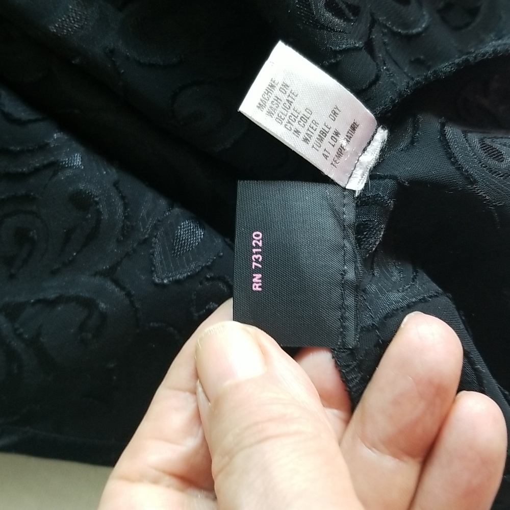 Frederick's of Hollywood Black Lace Slip Size L - Picture 11 of 14